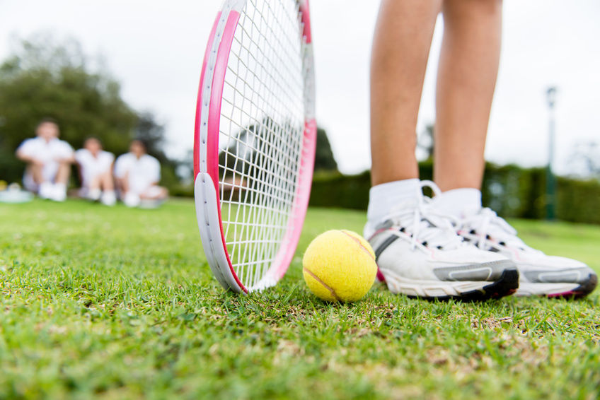 Lawn tennis shop